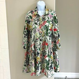 Ro’s Garden Botanical Shirt Dress